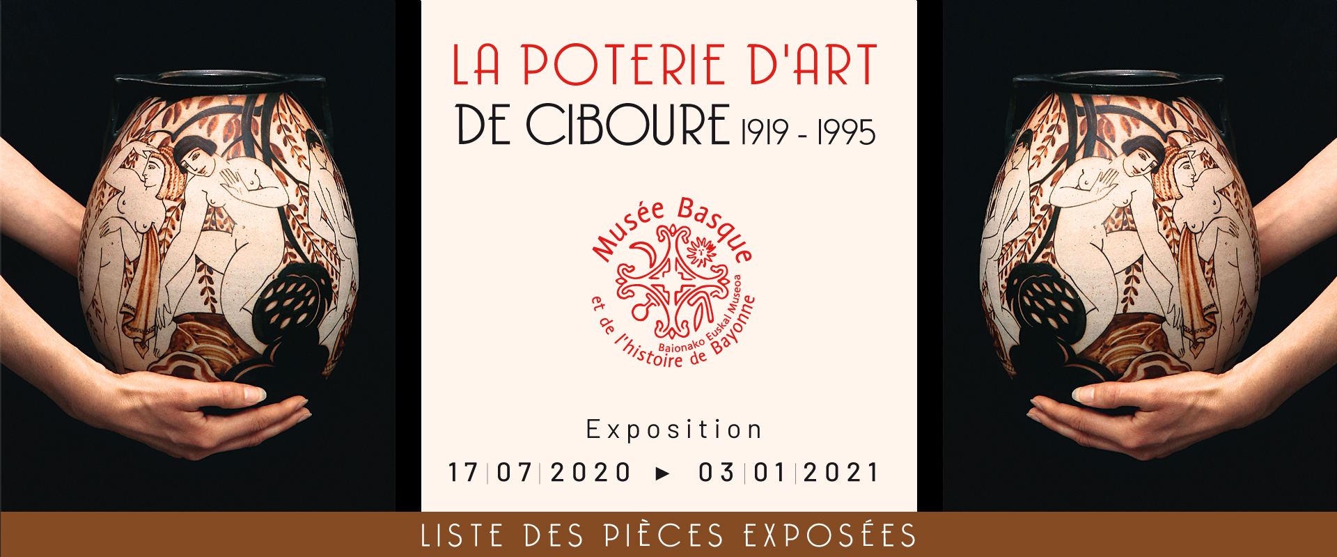 Exposition La poterie d'art de Ciboure 1919-1995